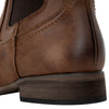 J's.o.l.e Men's Western Cowboy Boots Square Toe Ankle Boot for Men Chelsea Dress Casual Boots