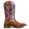 J's.o.l.e Western Wide Calf Cowboy Boots Women Wide Width Square Toe Cowgirl Boots Embroidered Riding Black Brown Boot