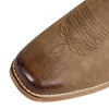 J's.o.l.e Square Toe Cowboy Boots for Women Wide Calf Pull On Fashion Embroidered Western Cowgirl Boots