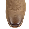 J's.o.l.e Square Toe Cowboy Boots for Women Wide Calf Pull On Fashion Embroidered Western Cowgirl Boots