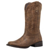 J’s.o.l.e Square Toe Cowboy Boots for Women Wide Calf Cowgirl Boots Harness Western Boots