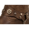 J’s.o.l.e Square Toe Cowboy Boots for Women Wide Calf Cowgirl Boots Harness Western Boots