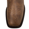 J’s.o.l.e Square Toe Cowboy Boots for Women Wide Calf Cowgirl Boots Harness Western Boots