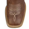 J's.o.l.e Square Toe Cowboy Boots for Women, Wide Calf Cowgirl Boots with Fashion Embroidery, Comfortable Mid-Calf Western Boots for Daily Casual Country Concert
