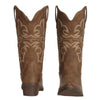 J's.o.l.e Cowgirl Boots Cowboy Boots for Women Embroidered Pointed Toe Wide Mid Calf Western Brown Black
