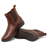 J's.o.l.e Men's Western Cowboy Boots Square Toe Ankle Boot for Men Chelsea Dress Casual Boots