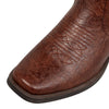 J's.o.l.e Men's Western Cowboy Boots Square Toe Ankle Boot for Men Chelsea Dress Casual Boots